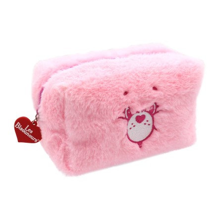 TAKE CARE ASTUCCIO  DA BAGNO- IGIENE - TRUCCO 40609622 PLUSH POUCH AND CHARM  ROSA