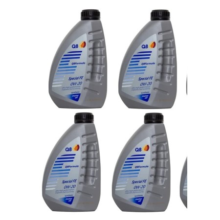 Q8 OLIO MOTORE 0W20 SPECIAL FE ULTRA HIGH PERFORMANCE SINTETICO 4 LITRI COD 4748