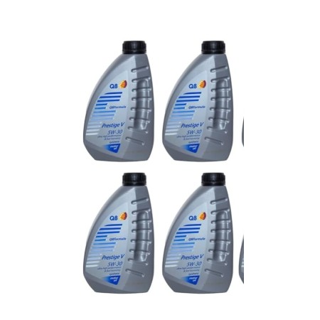 Q8 OLIO MOTORE 5W30 PRESTIGE V ULTRA HIGH PERFORMANCE SINTETICO 4 LITRI COD 4774