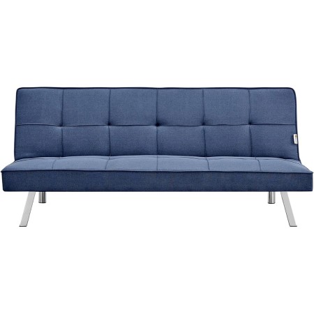 DIVANO CLICK CLACH BRICO CASA LETTO BLU  RIVESTIMENTO IN TESSUTO  ( L 180 x P 81 x A 79 cm )