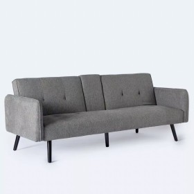 DIVANO CLICK CLACH BRICO CASA LETTO GRIGIO CHIARO  RIVESTIMENTO IN TESSUTO ( L 180 x P 81 x A 79 cm) DIVANO CLICK CLACH BRICO CASA LETTO GRIGIO CHIARO  RIVESTIMENTO IN TESSUTO ( L 180 x P 81 x A 79 cm)
