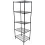 REPLOOD SCAFFALE 5 RIPIANI RESISTENTE STRUTTURA IN METALLO MODELLO LENSTAND