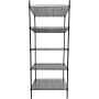 REPLOOD SCAFFALE 5 RIPIANI RESISTENTE STRUTTURA IN METALLO MODELLO LENSTAND