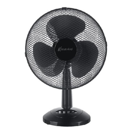 KASAVIVA VENTILATORE DA TAVOLO FRESCO 40 COD 1644010 3 VELOCITA' 40W NERO