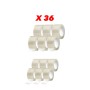 36 ROTOLI DI SCOTCH TRASPARENTE 48X132M IMBALLAGGIO NASTRO ADESIVO INODORE