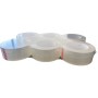 36 ROTOLI DI SCOTCH TRASPARENTE 48X132M IMBALLAGGIO NASTRO ADESIVO INODORE