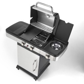 BARBECUE A GAS 'INDIANAPOLIS 3 TITANIUM' cm. OMPAGRILL 120 x 50 x h.130 BARBECUE A GAS 'INDIANAPOLIS 3 TITANIUM' cm. OMPAGRILL 120 x 50 x h.130