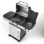 BARBECUE A GAS 'INDIANAPOLIS 3 TITANIUM' cm. OMPAGRILL 120 x 50 x h.130