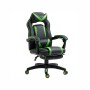 SEDIA DA GAMING, PELLE SINTETICA, CON ROTELLE CUSCINO SUPPORTO E CON POGGIAPIEDI