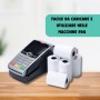 PAPER ROLL 1 ROTOLO DI CARTA TERMICA PER POS , CASSA , RICEVUTE , SCONTRINI , ROTOLINI 57X20X12