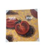 QUADRO LORENZON DESING POMODORO 80X80 IN TELA COD 13388
