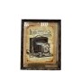 QUADRO LORENZON SHABBY DESING ANTICHIZZATO 80X80 IN VETRO EA-5960