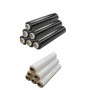 6 BOBINE FILM ESTENSIBILE MANUALE 2,2KG  NERO E TRASPARENTE CM 50