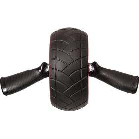 IRON GYM IRG013 SPEED COMPLETE AB WORKOUT SYSTEM RUOTA ADDOMINALE 9,4 x 3,6 x 7,9, nero/rosso