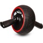 IRON GYM IRG013 SPEED COMPLETE AB WORKOUT SYSTEM RUOTA ADDOMINALE 9,4 x 3,6 x 7,9, nero/rosso