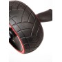 IRON GYM IRG013 SPEED COMPLETE AB WORKOUT SYSTEM RUOTA ADDOMINALE 9,4 x 3,6 x 7,9, nero/rosso
