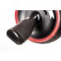 IRON GYM IRG013 SPEED COMPLETE AB WORKOUT SYSTEM RUOTA ADDOMINALE 9,4 x 3,6 x 7,9, nero/rosso