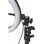 KOOPER  LAMPADA PER SELFIE E TIKTOK RING LIGHT 128LED ALTEZZA REGOLABILE 3 TEMPERATURE DI CALORE