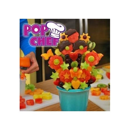 POP CHEF STAMPI PER FRUTTA  - TORTA STRUMENTO DA CUCINA PER DECOLORARE GLI ALIMENTI