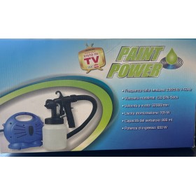 PAINT POWER  SPRAYER PISTOLA PER PITTURA VERNICE 105W SERBATORIO 800ML