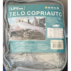 LIFE MAN COPRIAUTO IMPERMEABILE PROTEGGE DA SOLE -PIOGGIA-POLVERE-NEVE GRAFFI