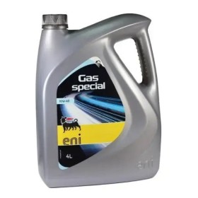 ENI 10W40 GAS SPECIAL OLIO MOTORE Benzina, Gas, Diesel  API SL/CF LATTINA DA 4 LITRI SEMISINTETICO
